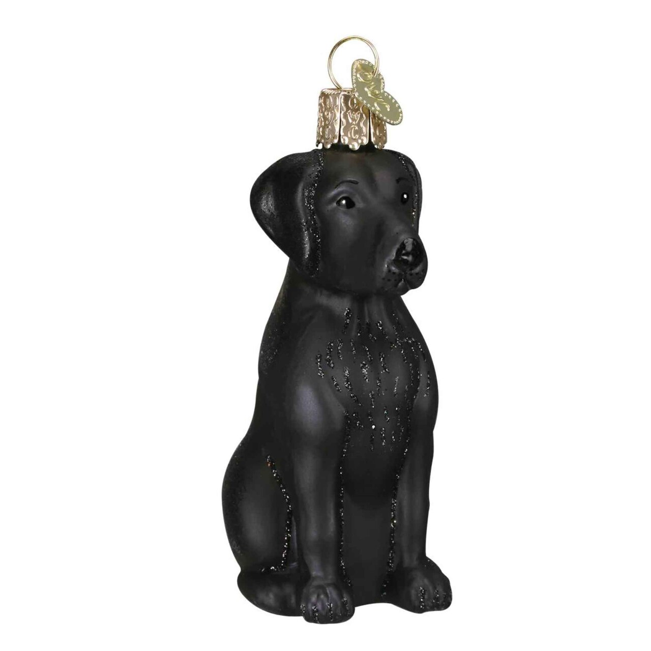 Old World Christmas 3.75 In Labrador Retriever Black Christmas Tree Ornament , Christmas Decor Ornament Dog Lab Best Friend